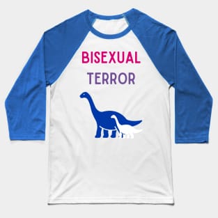 Bisexual Terror 2 Baseball T-Shirt